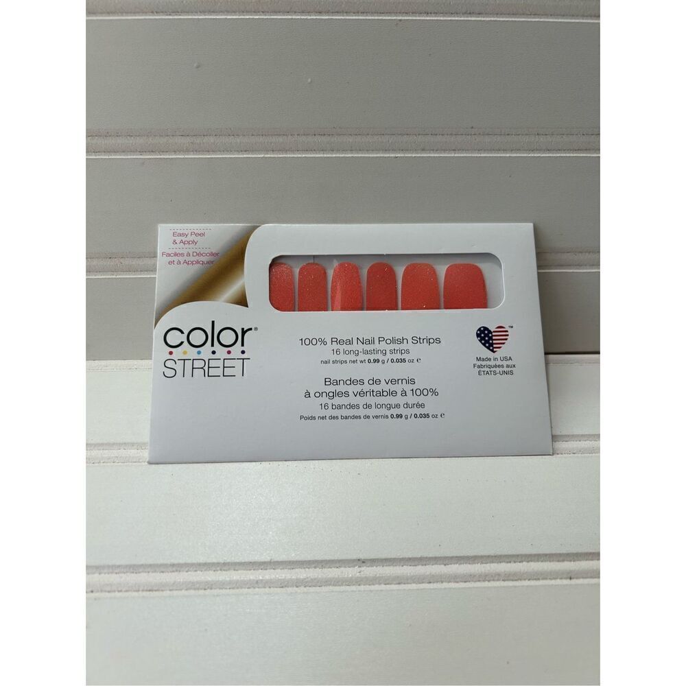Heat Wave Color Street Nail Polish Strips FMS127-B01591 New